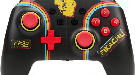 PowerA Pokemon Enhanced Wired Controller for Nintendo Switch – Pikachu Arcade