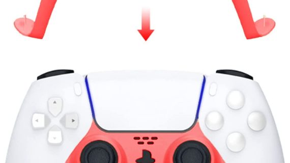 PS5 Decorative Shell - Bright Red