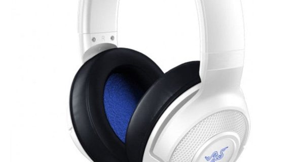 Razer Kraken X Console for PS5 Wired Gaming Headset - White